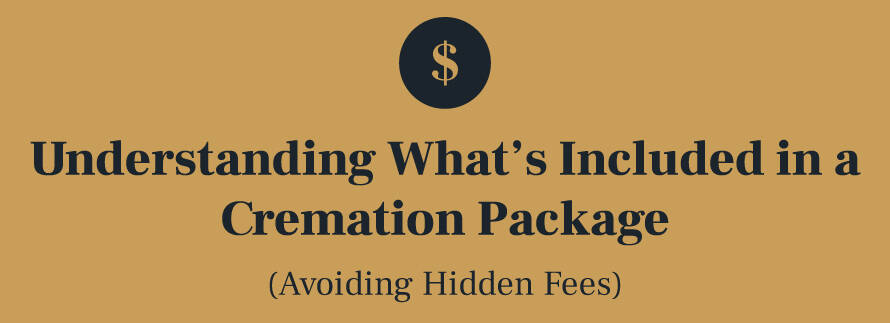 cremation package cost